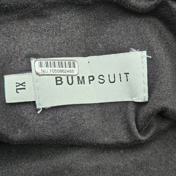 BUMPSUIT Maternity The Sarah Asymmetric‎ Stretch-Woven Maxi Dress Size XL - Picture 3 of 11